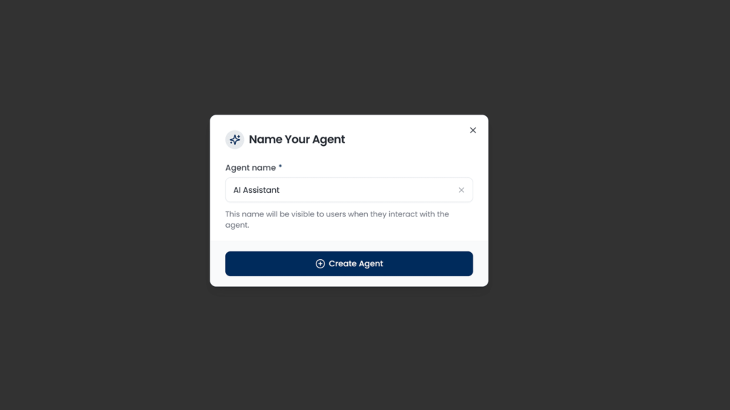 Name your AI Agent